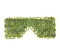 Jade Eye Mask, Green Jade Eye Cover Natural Jade Sleep Cover for Therapy, Ojos faciales Tuber de ojo para el ojo Socorro de ojo, cubierta de ojos