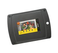 JADE Gourmet Gripper - Tabla de cortar de fibra de madera laminada, 29,8 x 23,5 x 0,6 cm, con ranura para recoger líquidos y patas antideslizantes, apta para todos los alimentos (29,8 x 23,5 cm)