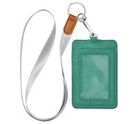 Jade Green Cruise Essentials - Soporte vertical para tarjetas de identificación con cordón para tarjetas de identificación, viajes y vacaciones