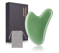 Jade Gua Sha Herramientas faciales Gua Sha Stone Herramienta de masaje para la cara Herramienta con - por FUANKANG