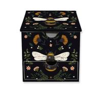 Jade Mosinski: Bee Flame Tree Memo Box with Drawer