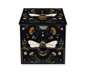 Jade Mosinski: Bee Flame Tree Memo Box with Drawer