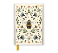 Jade Mosinki - Botanische Biene - Tischkalender 2026: Original Flame Tree Publishing DIN A5-Diary [Taschenkalender]