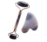 Jade Roller Gua Sha Set Herramientas Roller Gua Sha Massager,Roller Gua Sha