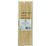 JADE TEMPLE Palillos de bambú para Platos satay y kebap, marrón, 20.5 x 13 x 6.5 cm, 100 Unidades