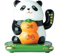 Jade Temple Panda Solar de Porcelana, 1 Unidad
