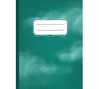 Jaded Sky Journal, Aesthetic Notebook, Perfect Journal for Creatives, Pretty Sketch Book, 160 Pages, 8.25x11 Hardcover Journal