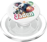 Jaden - Hermoso Nombre de niño con un Koala Lindo PopSockets PopGrip para MagSafe