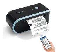 JADENS Impresora de etiquetas de envío Bluetooth, impresora térmica inalámbrica 4x6 para enviar paquetes, compatible con Android, iPhone, Mac, Chromebook y Windows, se utiliza para Amazon