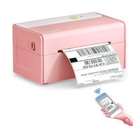 JADENS - Impresora de etiquetas térmicas con Bluetooth - Wireless Shipping Label Printer for Ebay, USPS, Etsy & Amazon, compatible con iPhone, Android y Windows (Mac Not Support Bluetooth), 4 x 6