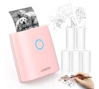 JADENS Impresora térmica de pegatinas, Etiquetadora Termica