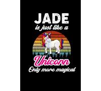 Jade's Magical Unicorn Diary: A Cute Rainbow Journal for Girls Named Jade Who Love Unicorns and Dream Big!