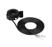 Jadeshay Acelerador de Pulgar Bicicleta Electrica, 22 mm 7/8 pulgadas Conjunto de control de velocidad del acelerador de pulgar universal para bicicleta eléctrica scooter eléctrico E-Bike