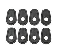 Jadeshay Adaptadores de Señal de Giro de Motocicleta, 8 Piezas Espaciadores de Adaptador de Indicador de Señal de Giro Delantero y Trasero de Motocicleta para Z400 Z650 Z800 Z900 Z1000 ER6