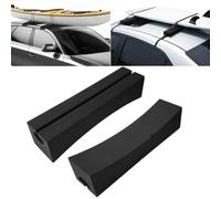 Jadeshay Baca Coche Universal,Baca Portaequipajes de Coche Portátil Barras Techo PE para Tabla de Surf Kayak Paddle,Portaequipajes Techo 15.94 * 3.54 * 3.94 Inch