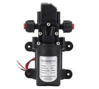 Jadeshay Bomba de Diafragma Micro DC Bomba de Agua 12V Autocebante Alta Presión 60W 5L/min 116Psi con Presostato Integrado Ideal para Caravana Camping Barco Jardín y Lavado de Vehículos