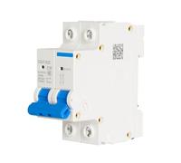 Jadeshay Disyuntor DC,500V 16A Interruptor de Circuito Fotovoltaico DZ47-63Z-1P Interruptor Automático Magnetotérmico para Sistema de Energía Solar y Comunicación,Montaje en Carril DIN de 35mm