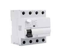 Jadeshay Disyuntor Diferencial Tipo AC 4P 63A 30mA 400V RCCB Interruptor Diferencial Residual Magnetotérmico con Protección contra Sobrecargas y Cortocircuitos GYL9