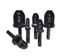 Jadeshay Expansor de Tubo de Cobre,6 Piezas Herramienta de Expansión de Tubo de Cobre Acero al Carbono 7/8" 3/4" 5/8" 1/2" 3/8" 1/4" HVAC Juego de Reparación, Broca de Expansión