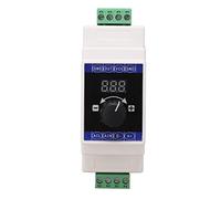 Jadeshay Generador de señal de Corriente Pantalla Digital 4-20mA DC 24V Simulador analógico Generador de instalación de rieles