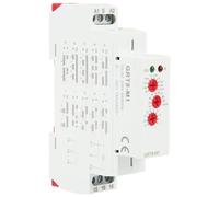 Jadeshay GRT8-M1 Relé Temporizador Relé de Retardo de Tiempo 10 Modos Multifunción Instalación en Carril DIN 35mm Indicación LED Ideal para Equipos Industriales y Control de Iluminación Pasillos