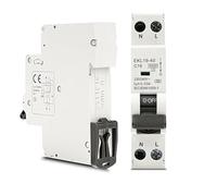 Jadeshay Interruptor Diferencial Autorearmable,1P+N 230V RCBO 16A 30mA Disyuntor de Corriente Residual con Protección contra Sobrecorriente y Sobrecarga,Interruptor Magnetotérmico Diferencial Tipo A