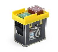 Jadeshay Interruptor NVR, KJD6 5E4 Interruptor Electromagnético a Prueba de Agua 250V 6A Interruptor de Botón ON/OFF Reemplazo Interruptor para Hormigonera Eléctrica de Cemento