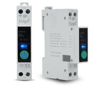 Jadeshay Interruptor WiFi 40A Disyuntor WiFi Magnetotermico Contador Electrico Interruptor Temporizador 90-240VAC 1P+N Control Remoto de Teléfono Móvil con Protección Sobretensión y Sobrecorriente