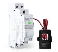 Jadeshay Interruptor WiFi Inteligente AC220V 63A Disyuntor Doméstico Tuya Control Remoto de Teléfono Móvil Medidor de Energía Interruptor Temporizador con Protección contra Sobretensión y Subtensión
