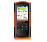 Jadeshay Medidor Calidad Aire,Portátil Detector de Calidad del Aire Digital Detector de Formaldehído Interiores Medidor de Contaminación del Aire para Detección de HCHO TVOC PM2.5/PM10