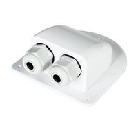 Jadeshay Placa de Entrada de Cable Solar,Prensa de Entrada de Cable Impermeable Glándula de Entrada de Cable Solar para 2mm² - 6mm² Todos Tipos de Cable para Paneles Solares,RV, Caravanas,Yates