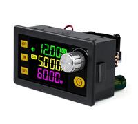 Jadeshay Regulador de Voltaje 6-36V a 0-36V Convertidor DC DC Step-Up Boost Converter Step Down Buck Ajustable Convertidor 120W 6A Fuente Alimentacion Regulable Controlador de Carga Solar 12V