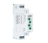 Jadeshay Relé Temporizador GRT6-S1 Relé de Tiempo Multifunción Asimétrico Ciclo Repetitivo (ON/Off) 0.1s-100 Días 10 Ajustes de Tiempo 1SPDT 10A Montaje en Riel DIN AC230V