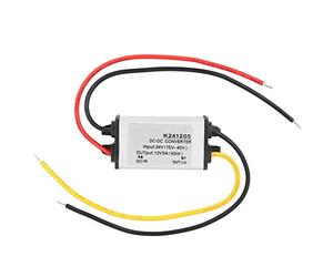 Jadeshay Transformador 24V a 12V,Convertidor de Voltaje DC-DC Regulador de Voltaje Reductor Adaptador de Fuente de Alimentación Buck para Panel Fotovoltaico Equipos CNC y Luces LED,Entrada 15V a 40V