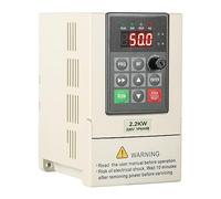 Jadeshay Variador de Frecuencia Inversor, VFD 2.2KW 220V Convertidor de Frecuencia Ajustable Variador de Frecuencia Monofásico a Trifásico para Control de Velocidad del Motor
