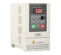 Jadeshay Variador de Frecuencia Monofásico a Trifásico VFD 0.75KW 220V a 380V 1HP para Motor con Control CNC Pantalla HD y Protección Múltiple Incluye Cable de Extensión de 2m