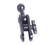 JADEWaa Adaptador de cabeza de bola de aluminio de 17 mm para soporte de teléfono de motocicleta y bola de 17 mm