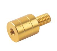 JADEWaa Conector de mango de red de aterrizaje de pesca, adaptador de cabezales de red, adaptador de cabezales de red de pesca para pesca