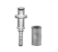 JADEWaa Juego de conectores profesionales de montaje de manguera de alta presión, accesorios de inserción de manguera de alta presión, accesorios de coche