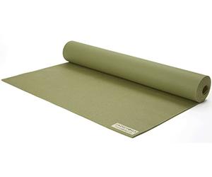 JadeYoga Tapete de yoga de viaje, plegable, ligero y portátil, tapete de goma natural antideslizante para mujeres y hombres, ideal para yoga, hogar, gimnasio, pilates, fitness y estiramiento (verde