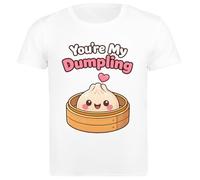 J'adore Mes Raviolis Camiseta Básica Algodón Blanca Hombre Cotton Male T-Shirt White Men