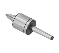 Jadpes Centro de Giro Cónico MK1 Rodamiento de Alta Velocidad Centro Vivo de 60° para Máquinas de Carpintería Acero Duradero 1 Ranura