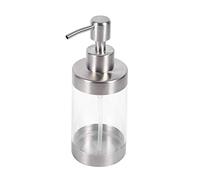 Jadpes Dispensador de jabón líquido, Dispensador de jab, 1PC 350ml Dispensador de jab Encimera Bomba Loci Botella 304 Acero Inoxidable Acrico para jab luido, Loc