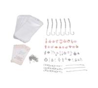 Jadpes Kit de Marcapáginas de Metal DIY, Elementos de Diseño Vintage, for | Juego completo de 164 piezas Construcción de metal duradero Infinitas combinaciones creativas Ideal para manualidades