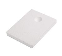 Jadpes Ladrillo de fuego Soldadura L, de joyas Ladrillo refractario, ladrillos refractarios a gran escala Soldadura térmica Ladrillo refractario para soldadura de fusión de joyería Térmica