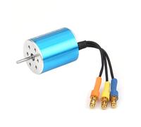 Jadpes Motor sin escobillas, 2430 8200KV Motor sin escobillas sin sensores de 4 con eje de mm 2 mm para 1/16 1/18 RC Modelo de coche Buena disipación de calor