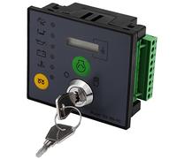 Jadpes Panel de Control Manual Controlador de Grupo electrógeno, 702 Ms-HC Placa del Controlador del generador Panel de Inicio Manual con Teclas