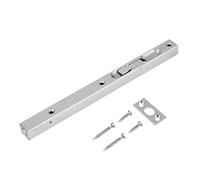 Jadpes Perno de la Puerta Pestillo C, Acero Inoxidable Tipo de Caja Pestillo de la Puerta Pestillo Oculto Heaven and Earth Perno del pestillo al RAS Cerradura Deslizante para PUE