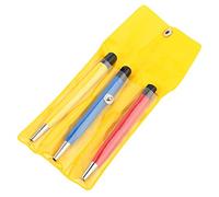 Jadpes ,Scratch Brush Pen, 3pcs Traje de Fibra de Vidrio Reparación de Reloj Herramienta de Limpieza antioxidante Combinación de Cepillo de Pincel Conjunto de reparaci