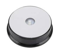 Jadpes Soporte de Base de luz de Pantalla LED, Base de Cristal de Grabado Interno Colorido Soporte de lámpara LED Base de Vidrio de Botella de Vino para Botella de Vidrio Decoración de EST